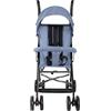 HUOLE Triciclo per bambini evoluto Bici 5 in 1 fino a 25 kg, Cabina impermeabile con filtro UPF50+, Pieghevole, Sedile girevole a 360 gradi, Regolabile, Blu-D
