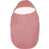 Nattou Coprigambe imbottito, per seggiolino auto, seggiolino per bambini e carrozzina, 70 x 44 x 5 cm, poliestere, Lapidou, rosa,bianco