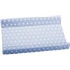 Italbaby Materassino fasciatoio in pvc 2 lati, per il cambio del pannolino, universale, misura cm 49x81x10, made in italy, Italbaby starlette azzurro