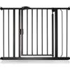 Bettacare Cancelletto per Scale con Chiusura Automatica, 96,6cm - 103,6cm, Nero Opaco, Cancelletto di Sicurezza a Pressione, Cancelletto per Bambini, Barriera di Sicurezza per Porte e Corridoi