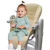 Generic Coprisedia per seggiolone da ristorante, imbottitura in pelle PU, lavabile in lavatrice, accessori per bambini, comodi pezzi di ricambio
