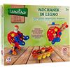 Globo MECHANIK IN LEGNO 50pz 37546