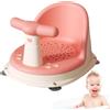 Vuggdt Seggiolino per vasca da bagno per bambini, per bambini da 6 18 mesi, antiscivolo, portatile, per doccia e vasca da bagno, per ragazzi e ragazze