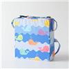 Chickwin Cuscino Rialzo Sedia per Bambini, Facile da Pulire Smontabile Regolabile Cuscino Alzasedia Antiscivolo per Seggioloni Cuscino Seduta (Balena,32x32x8cm)