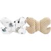 Medi Partners Cuscino per la testa per bambini, 100% Cotone/Minky cuscino cervicale per auto passeggino viaggi sonno collo