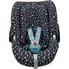 JYOKO Kids Fodera per seggiolino Auto in Cotone Compatibile con Cybex Aton Cloud-Q-M-2-4-5 (ATON Q, Winter Sky)
