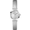 Guess Array GW0614L1 - Orologio da donna in acciaio e pelle, colore: Argento
