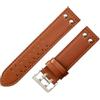 ROUHO Morbida Vera Pelle Cinturino Orologio Ricambio Cinturino, Doppia Fibbia ad Ardiglione per Hamilton Khaki Field H70595593 & H70655733