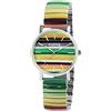 Raptor Colorful Edition Orologio da donna fantasia colorato | Orologio da polso da donna eccezionale con cinturino a trazione | Orologio speciale da polso da donna - Orologio alla moda donna anziani
