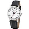 Regent Orologio Donna Uomo Nero Lineare F-794 Bracciale in Pelle URF794 un'offerta fatta da IMPPAC, Wite, Cinturino.