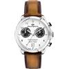 Philip Watch Orologio da uomo, Collezione Blaze, in Acciaio, Pelle naturale - R8271665008