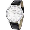 Eichmüller since 1950 Eichmüller Premium Watch Orologio da uomo in pelle Bracciale nero, orologi al quarzo Miyota 2115 incluso Box