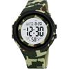 CakCity Orologi mimetici per uomo orologi da lavoro da uomo orologio tattico verde militare orologi da polso da uomo orologio da polso digitale da donna, Verde militare mimetico, Militare