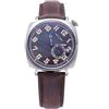 NIADI Baltany1921 - Orologio da polso a carica manuale, automatico, con quadrante a mocio S4071, lancette in acciaio inox 316L, stile retrò, carica manuale V1, retrò
