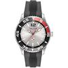 Nautica Orologio Casual Analogico Quarz Unisex Adulto Nero, con Cinturino in Silicone NAPPBP904