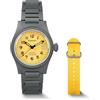 BODERRY Orologio uomo 38mm in titanio, automatico, militare, funzione giorno/data, impermeabile 100M, cinturino in nylon, movimento giapponese NH35 e corona a vite — LANDMASTER