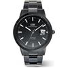Daniel Wellington Iconic 40mm Orologio automatico da uomo con quadrante automatico data calendario impermeabile 10ATM cassa in acciaio inox per uomo