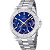 Festina Orologio Donna Analogico Acciaio Inossidabile 316L Argento - Quarzo Multifunzione - Vetro minerale resistente - Impermeabile 5 ATM - Calendario - Special Prices F16690/6