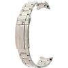 ROUHO Acciaio Inossidabile Orologio Cinturino Metallo Glide Lock Deployment Clasp Cinturino per Rolex Submariner Daytona Cosmic Timing-20mm