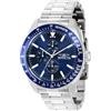 Invicta Aviator 38965 Orologio da Uomo - Impermeabile - Analogico - Movimento Quarzo - acciaio inossidabile con quadrante blu - 45mm