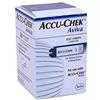 Accu-Chek Strisce Reattive Per Misurazione Della Glicemia Per Diabetici Aviva Compatibili Con L' Apparecchio Accu-Chek Aviva 50 Pezzi