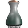 Licsaliwe Spazzola per massaggio meridiano, massaggiatori elettrici a 35 livelli con calore rilassante, microcorrente e luce rossa, spazzola meridiana portatile per collo, schiena, spalle Verde