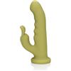 SHOTS Loveline - Vibratore rotante per coniglio in silicone ultra morbido, salvia primaverile