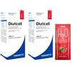 Yamamoto Diuricell 1000 ml (pack 2 pezzi) - Depurativo drenante tarassaco + Omaggio in Foto (Wild Fruit (frutti di bosco))