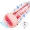 Angeltoy Mḁsturbḁtore Mḁschile con Vḁginḁ Reḁlistica Mḁsturbḁtore-Per-Uomini Automatico Ṃâšturbãtöré maschile Sensazione di carne realistica 3D Mḁssḁggiḁtore Mḁsturbḁzione Reḁlistico Giocḁttoli Vḁginḁli
