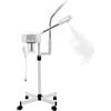 DWIKRYT Dispositivo combinato 2 in 1 con lente d'ingrandimento, lampada a lente d'ingrandimento, lampada calda vapozon ozono streamer con lanmp UV e serbatoio dell'acqua per spa salon bellezza multifunzione