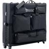 Master Massage Equipment Master Massage Borsa per il trasporto per lettini da massaggio, tessuto di nylon ancora più facile da trasportare, nero (con ruote), medio