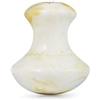 CRYSTALLOVE Fungo Gua Sha - pietra per massaggio facciale - ambra lattiginosa - forma di fungo - per viso, occhi, gonfiore della pelle del viso - pietra da massaggio