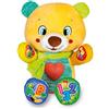 Clementoni Lele Coccole E Parole Orsetto Peluche Parlante Interattivo Gioco Educativo Prima Infanzia, 6 Mesi, 17398, Multicolore
