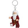 IQ LEGO Harry Potter, portachiavi grande alto 7,6 cm, Silente (KE197H), Marrone, Small