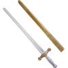 W WIDMANN MILANO Party Fashion WIDMANN 7001C - Spada da Cavaliere Medievale, con Fodero, Lunghezza 75 cm
