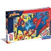 Clementoni - 24216 - Supercolor Puzzle - Marvel Spiderman - 24 maxi pezzi - Made in Italy, puzzle bambini 3 anni+