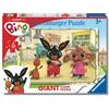 Ravensburger - Puzzle 3 Anni, Giant Floor Puzzle 24 Pezzi, Bing - Puzzle Bambini 3 Anni, Collezione Bing, Giochi Educativi e Divertenti, Idee Regalo