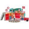 Simba - Sam Le Pompier - Caserma dei Pompieri Pontypandy - Suoni e luci - Figura articolata inclusa - Numerosi accessori - Dai 3 anni - 109258282002
