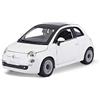 Burago Bburago - Fiat 500 (2007) Bianco, Auto Diecast in Scala 1:24, Replica Dettagliata con Porte e Cofano Apribili, Licenza Ufficiale FIAT, Età Consigliata 3+ Anni