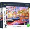 Trefl Prime - Puzzle Uft Vacay Time: Summer Evening - 1000 Elementi, Cartone Più Spesso, Bio, Eco, Vacanze, Estate, Barche, Porto, Tramonto, Intrattenimento Creativo Per Adulti E Bambini Sopra