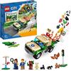 LEGO City Missioni di Salvataggio Animale, Giochi per Bambini e Bambine da 6 Anni in su, Set di Costruzioni con Avventura Digitale Interattiva, Camion Giocattolo con Animali e 3 Minifigure 60353