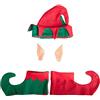 Carnival Toys Carnival 9702 - Set Elfo, Cappello, Orecchie, Copriscarpe in Busta