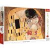 Trefl, Puzzle, Il Bacio, Gustav Klimt, 1000 Elementi, Collezione d'arte, Qualità Premium, per adulti e Bambini dai 12 anni