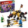Lego Ninjago Imperium Dragon Hunter Hound 71790 Building Set Featuring Monster and Dragon Toys and 3 Minifigures, Great Ninja