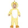 FIESTAS GUIRCA | Costume di Anatroccolo Bebè (18-24 Mesi) - Cappuccio e Tutù - Costumi di Animali per Bebè Unisex - Ideale per Halloween, Carnevale e Feste in Maschera per Bambini - Giallo e Bianco