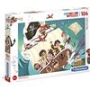 Clementoni - 27278 - Supercolor Puzzle - Pirati - 104 Pezzi