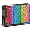 Clementoni - 39782 - ColorBoom Collection - Pixel - 1000 Pezzi - Puzzle Adulti, Puzzle Colori, Puzzle Gradient, Made In Italy