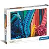 Clementoni - 31706 - Puzzle Collection - Fluttering tissues - 1500 Pezzi - Puzzle Adulti, Orizzontale, Divertimento Per Adulti, Made In Italy