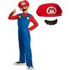 DISGUISE Nintendo Super Mario Brothers - Costume Classico per Ragazzi, Taglia S