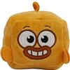Giochi Preziosi-Baby Shark Big Show-William cubetto di Peluche di Colore Arancione da premere per Ascoltare l'allegra suoneria, BAH14200